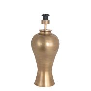 Bronzefarbene Vasen-Tischleuchte Brass 3308BR ohne Lampenschirm