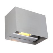 Wandlamp Muro 3365ST Staal met G9 fitting inclusief lichtbron