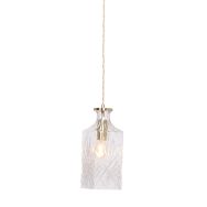 Hanging lamp Grazio Glass 3495ME Brass with E14 fitting