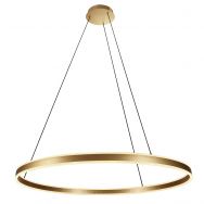 Hanging lamp Ringlux 3676GO Gold round 100cm 7200 Lumen