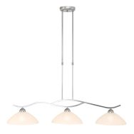 Hanglamp Capri 6837BST Staal 115cm breed en in hoogte verstelbaar