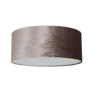 Plafondlamp Prestige Chic 3352W+K1068GS+K33332S Wit-Fluweel Zilver-Wit Mat