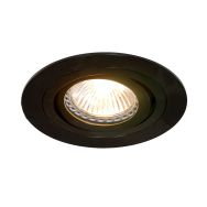 Inbouwspot Pélite spot 7304ZW Zwart