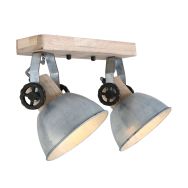 Ceiling lamp Gearwood 7969NI Nickel E27 fittings