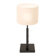 Tafellamp Stang 8159ZW Zwart + Wit Chintz kap