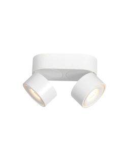 pot Blanc 2 Lumières Fez 2674W – Dimmable, Orientable et Inclinable