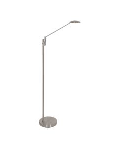 Steel-colored reading lamp Daphne 3393ST Light color adjustable