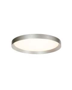 Plafonnier Acier Flady 3685ST Ø40 – Éclairage Haut et Bas