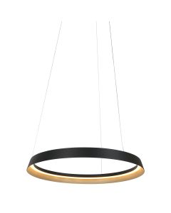 Hängelampe Ringlux 3692ZW Schwarze Ø60 4000 Lumen