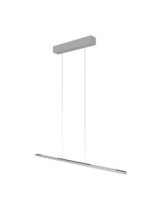 Hanging lamp Bande 3994ST Steel 122cm wide with cable lift