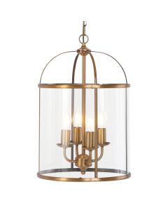 Hanglamp Pimpernel 5972BR Brons Ø25 4 x een E14 fitting