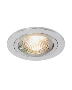 Built-in spot Pélite spot 7304ST Steel Ø10 cm