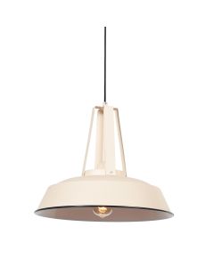 Crèmekleurige Hanglamp Eden 7704CR – Landelijke Stijl en Tijdloos Design