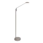 Stahlfarbene Leseleuchte Daphne 3393ST Lichtfarbe einstellbar