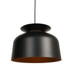 Mooie zwart gouden hanglamp.