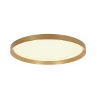 Plafondlamp Flady 3685GO goud Ø40 - boven en onder licht