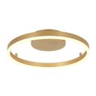 Wandlamp en Plafondlamp Mykty 3687GO Goud, 2400Lumen