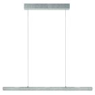 Champagne steel-colored pendant lamp Fluxy 4190ST with cable lift 160 cm