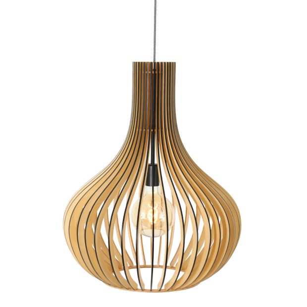 Emulatie complexiteit zeevruchten Hanglamp Smukt 2697BE Blank hout