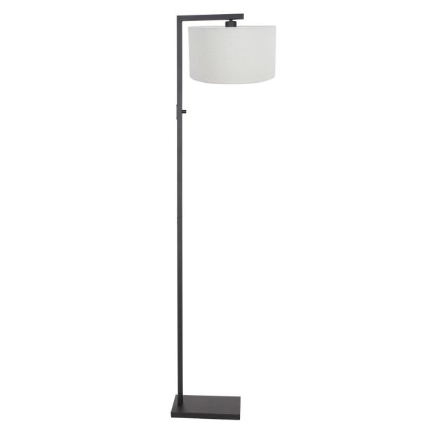 Modern black shop floor lamp
