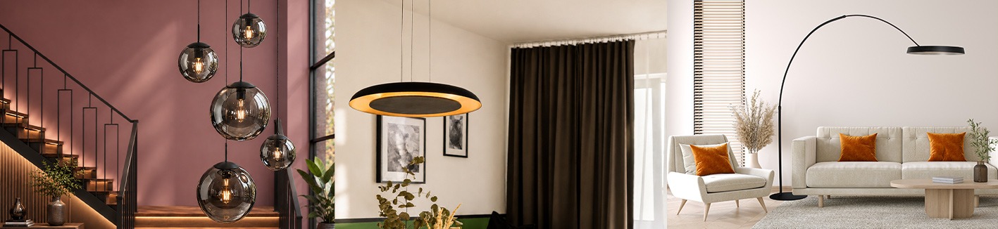 drie luik van mooie lampen uit de Steinhauer collectie